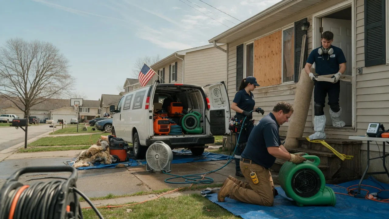 Water Damage Restoration in Van Horne, IA near me